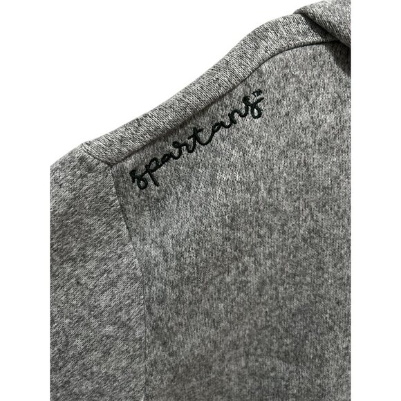 NWT Michigan State Spartans Women's 2X Sweater - Gray - Wear by Erin Andrews - Picture 5 of 7